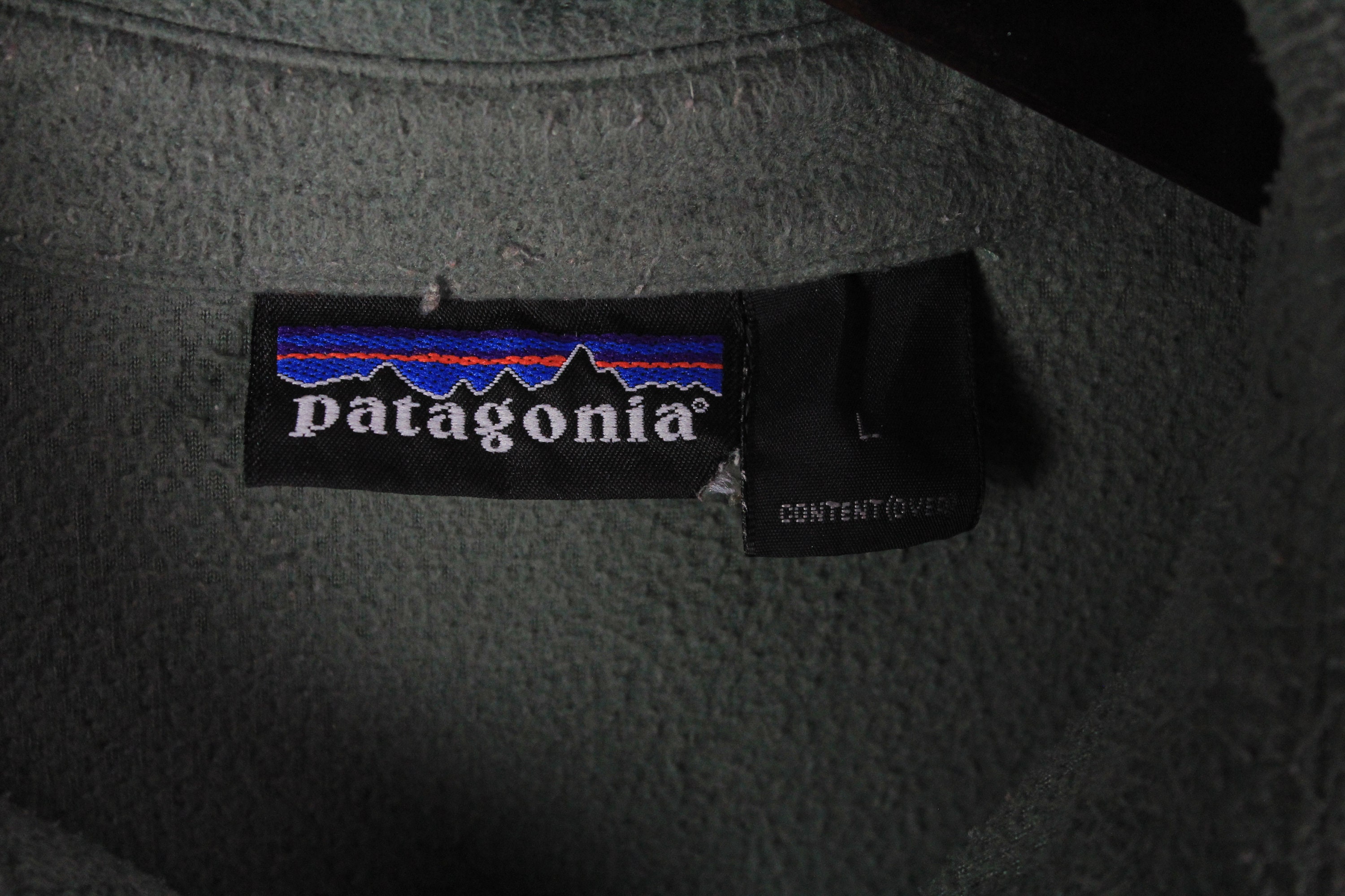Vintage PATAGONIA Fleece Shirt men's Size L authentic | Etsy
