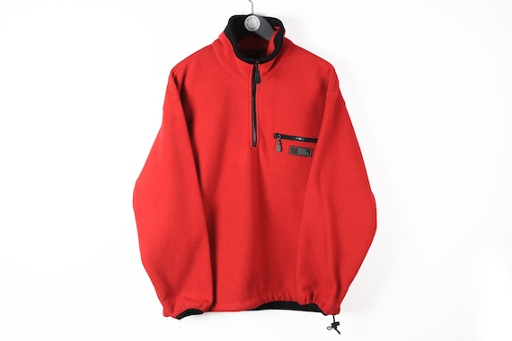 Vintage FJALLRAVEN FLEECE Heavy Anorak Oversized Men