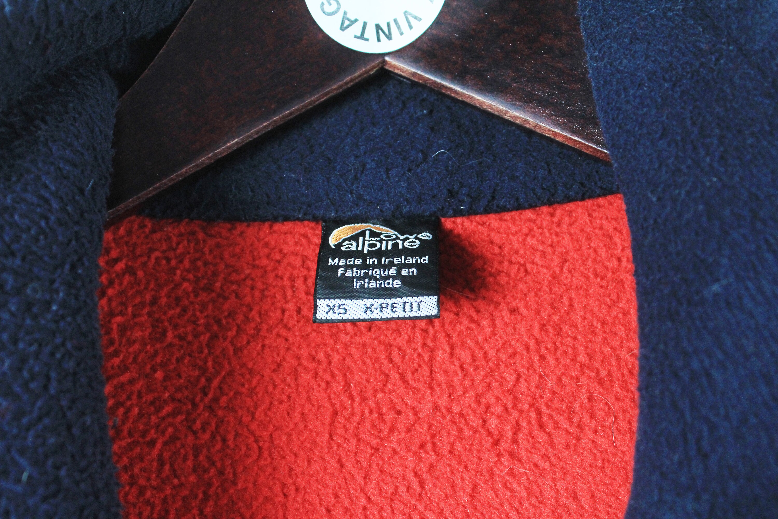 Vintage LOWE ALPINE Fleece Sweater Full Zip Sweatshirt Men's