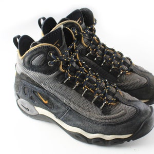 vintage NIKE ACG Sneakers trekking hiking shoes US 7.5 authentic black retro sport 90&#39;s streetwear big swoosh logo trainers style unisex
