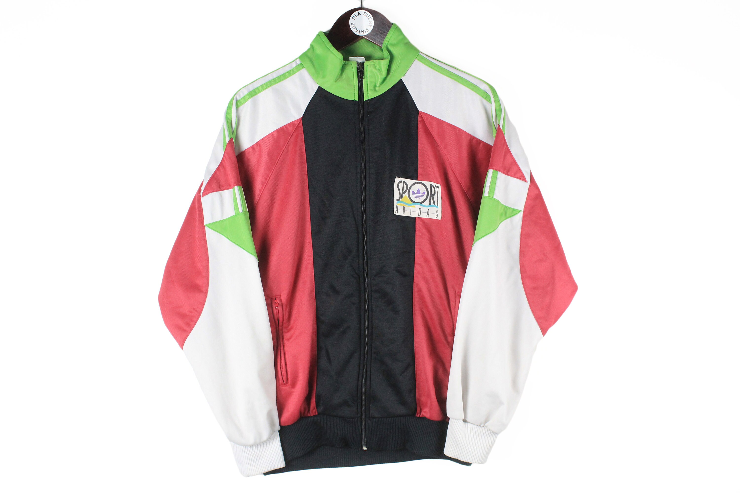 Vintage ADIDAS Track Jacket Size Men's S Authentic Multicolor