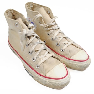 Zapatillas CONVERSE All Star Chuck Taylor vintage fabricadas en EE. UU. auténticas zapatillas Keds clásicas, zapatillas deportivas retro raras de los años 90 y 80.