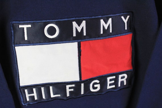vintage TOMMY HILFIGER big logo sweatshirt Size S… - image 3