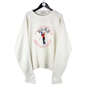 Hugo boss golf jumper store sale