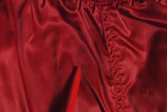 vintage NIKE logo track shorts red SIZE L retro s… - image 6