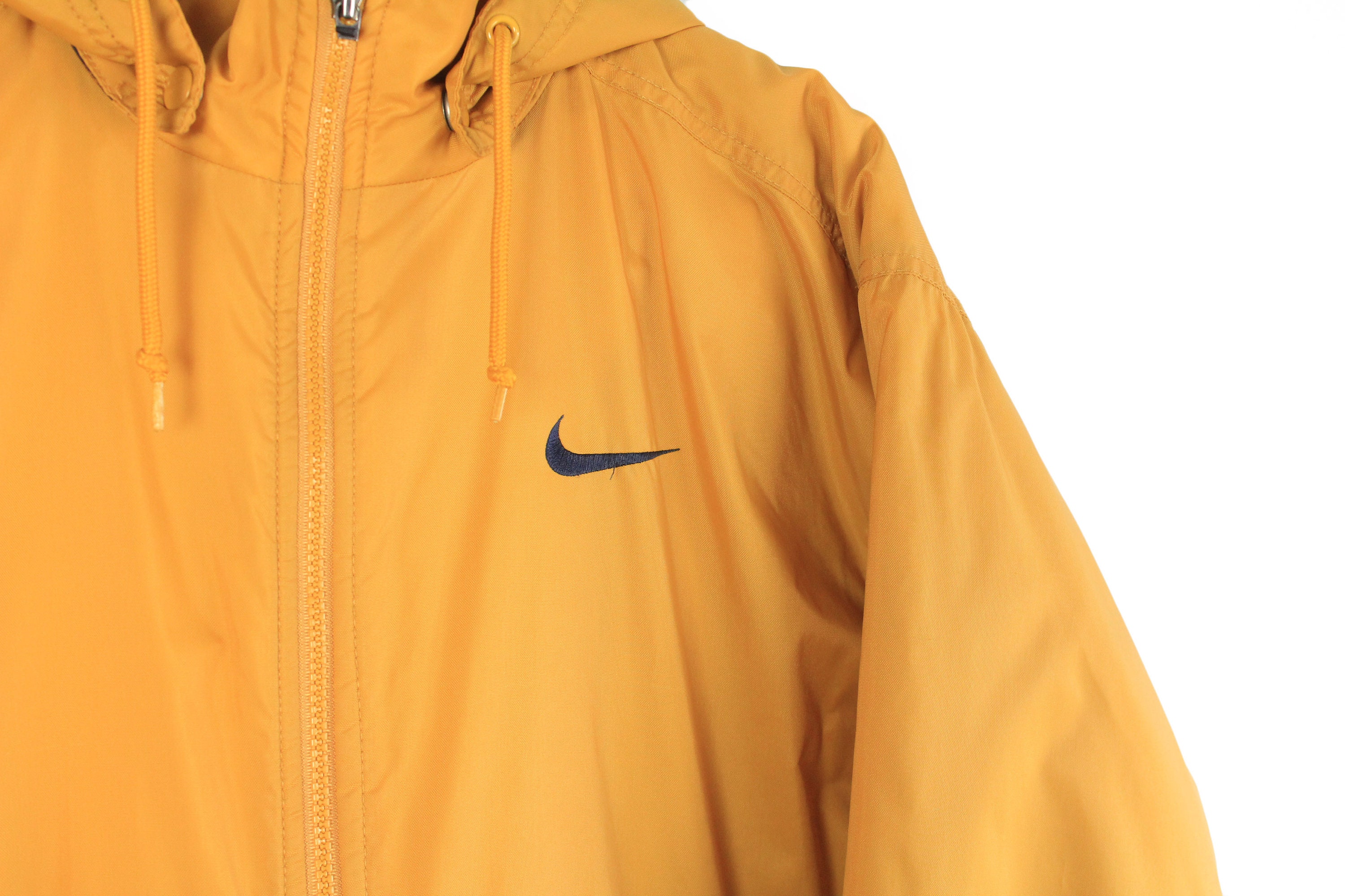 Nike wind breaker XL 黄 vintage ウィンドブレーカー Vintage 90s Nike Full Zip Yellow Windbreaker Jacket Men's XL | eBay