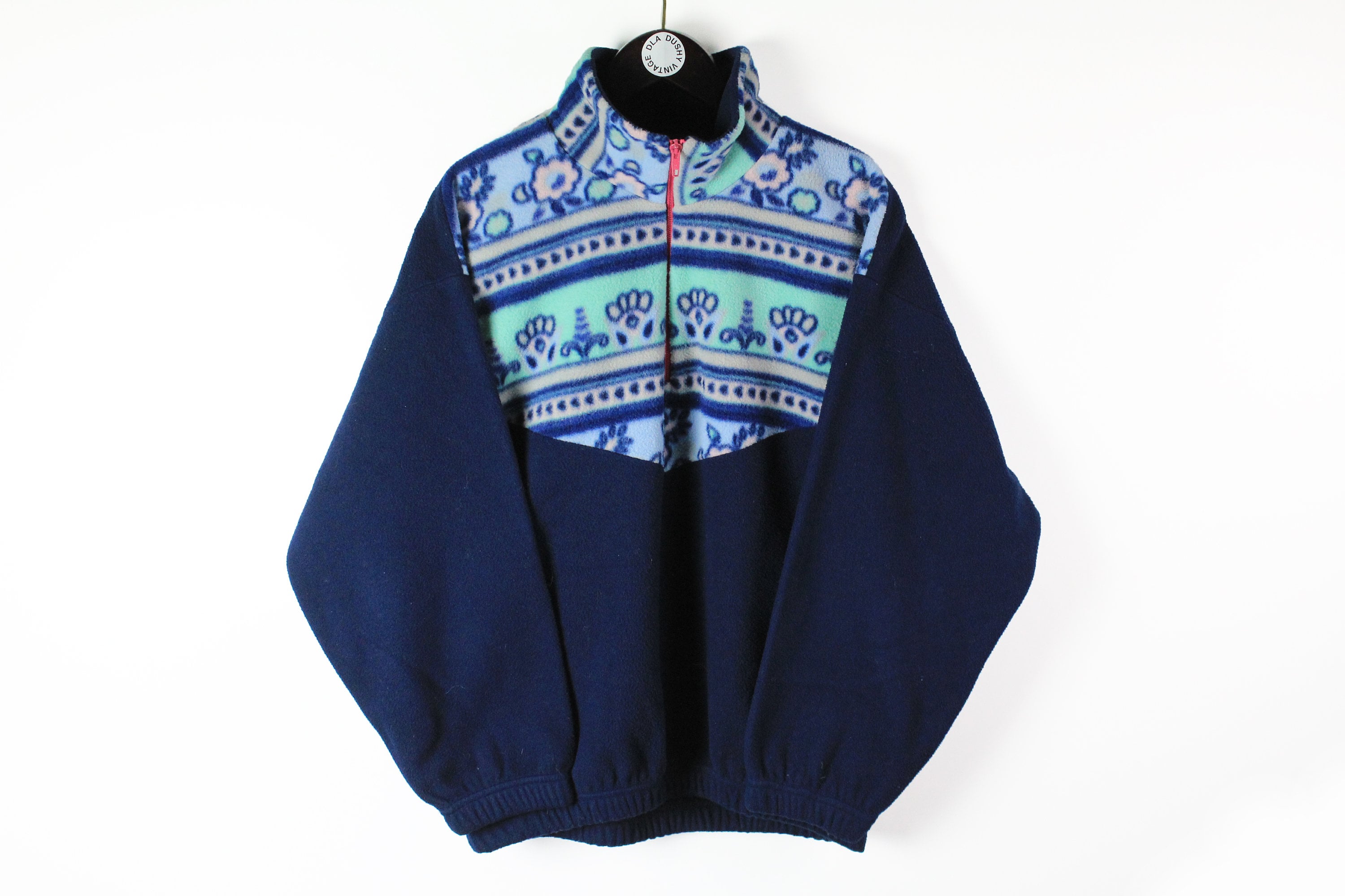 Half zip best sale fleece womens vintage
