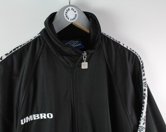 Vintage 90s UMBRO Jacket Full Zip Size: XL/ Antique Umbro