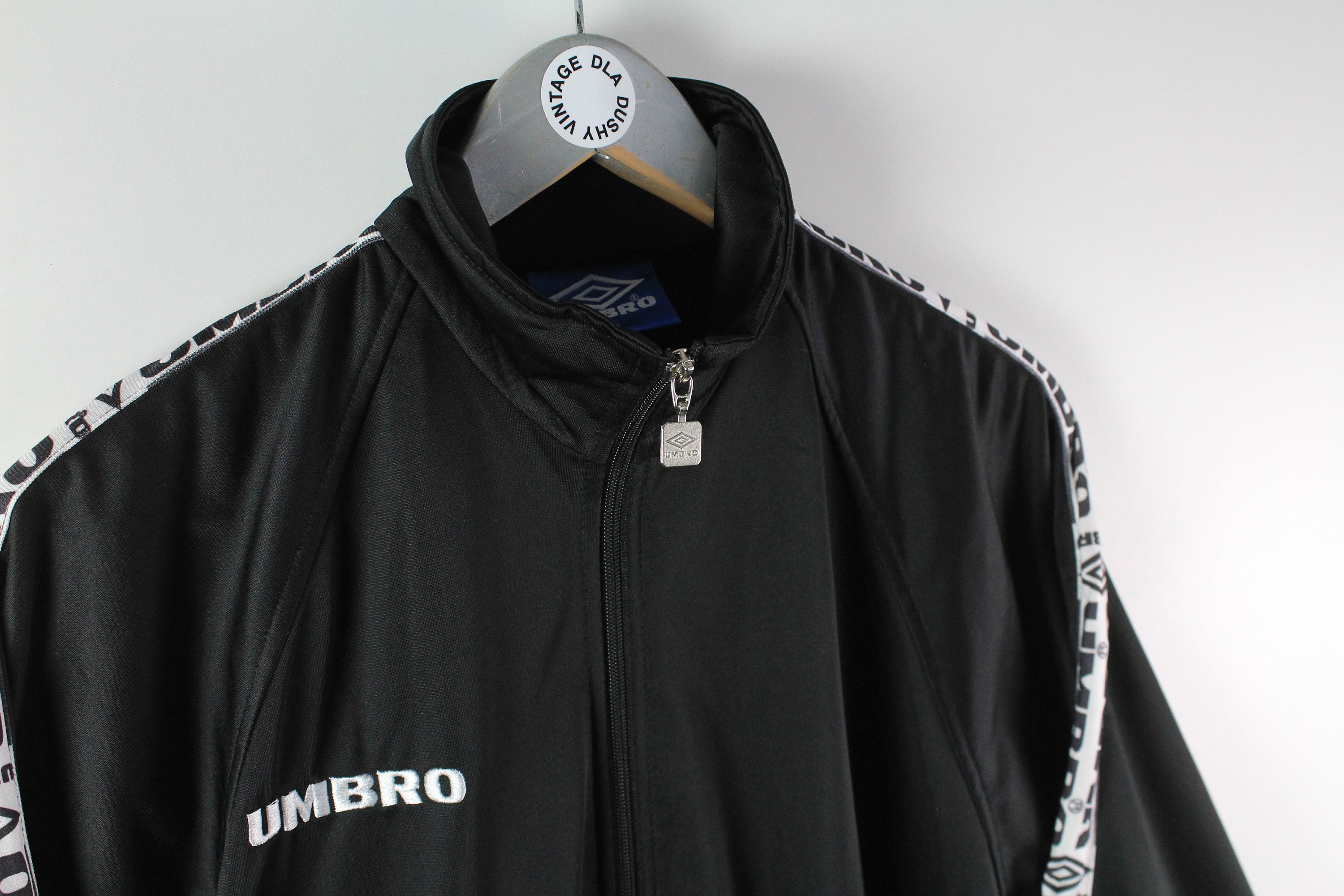 Vintage UMBRO Tracksuit Size XS/S Black Oversize Retro Vintage UMBRO Tracksuit Size XS/S Black Oversize Retro