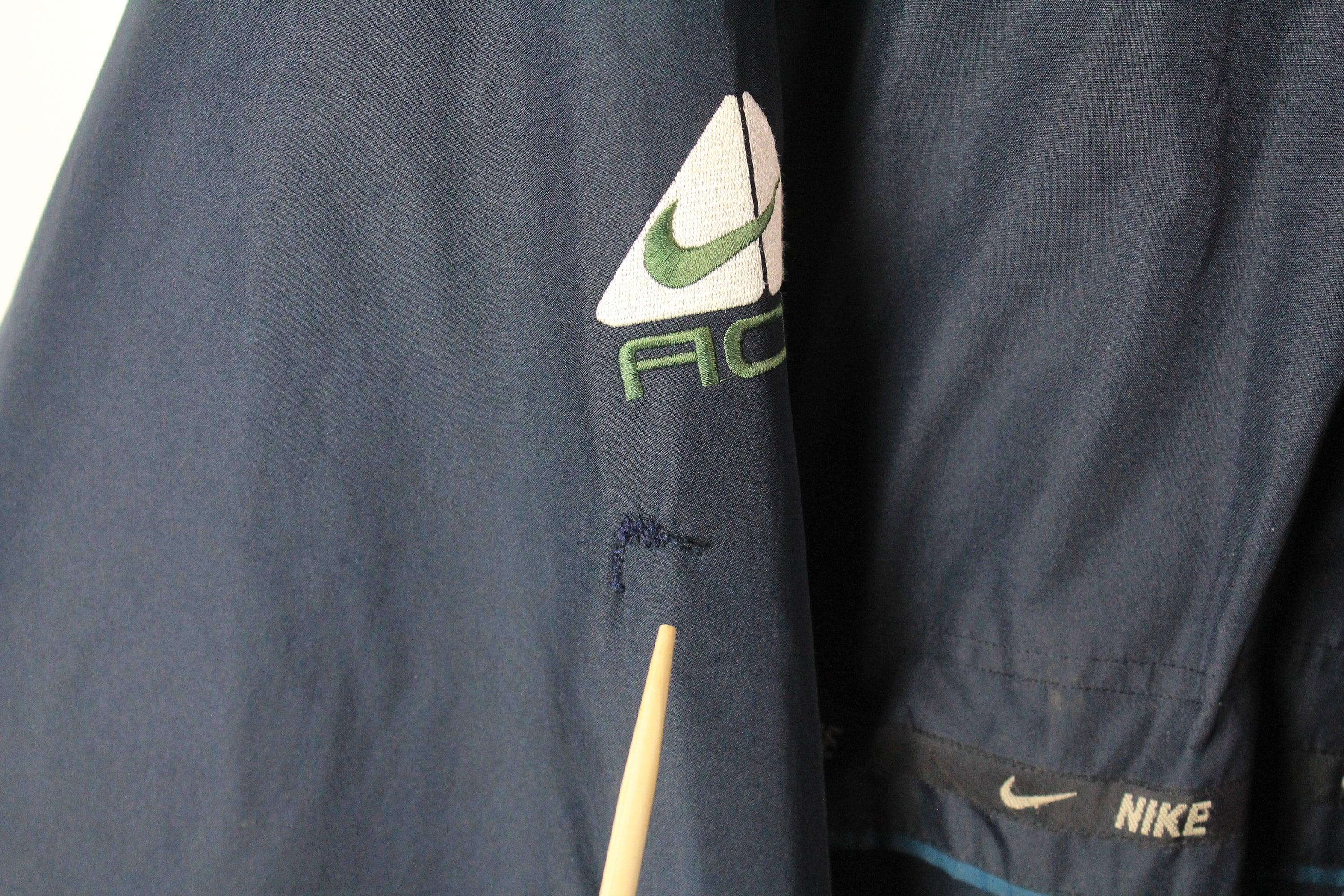 Vintage NIKE ACG Bootleg Jacket Big Logo Hooded Authentic | Etsy