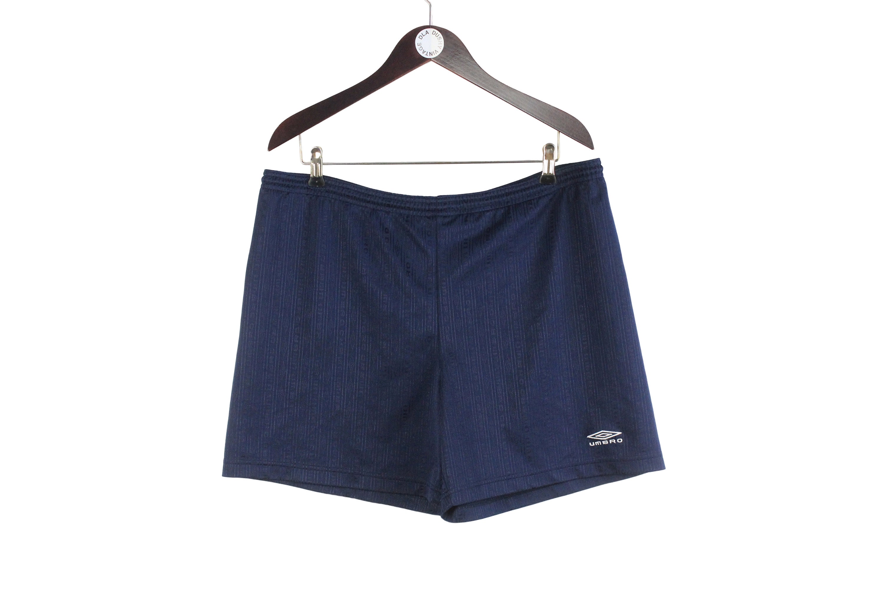 ヴィンテージ UMBRO ショーツ サイズ L 小さなロゴ 本物のブルー 90