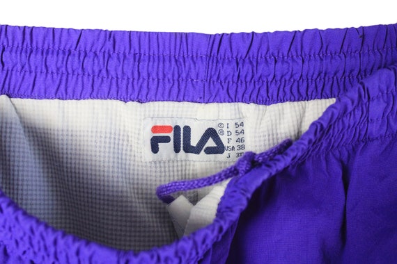 Vintage FILA Tracksuit Size L Oversized Retro Hipster Sport Clothing Rave  90's Authentic Italy Brand Athletic Style Purple Big Logo 