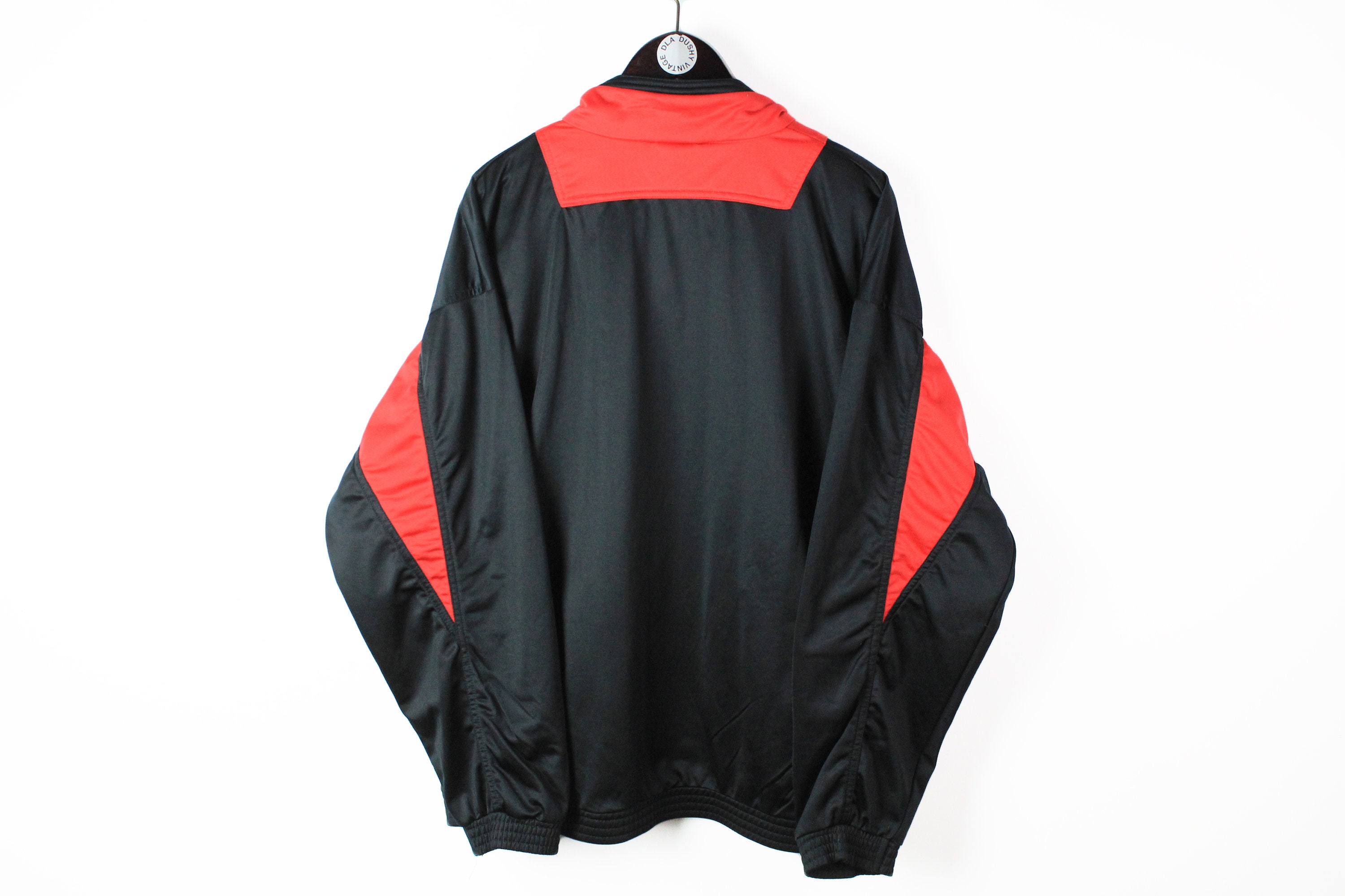 ヴィンテージ PUMA メンズ トラックジャケット サイズ XXL 本物 レッド 