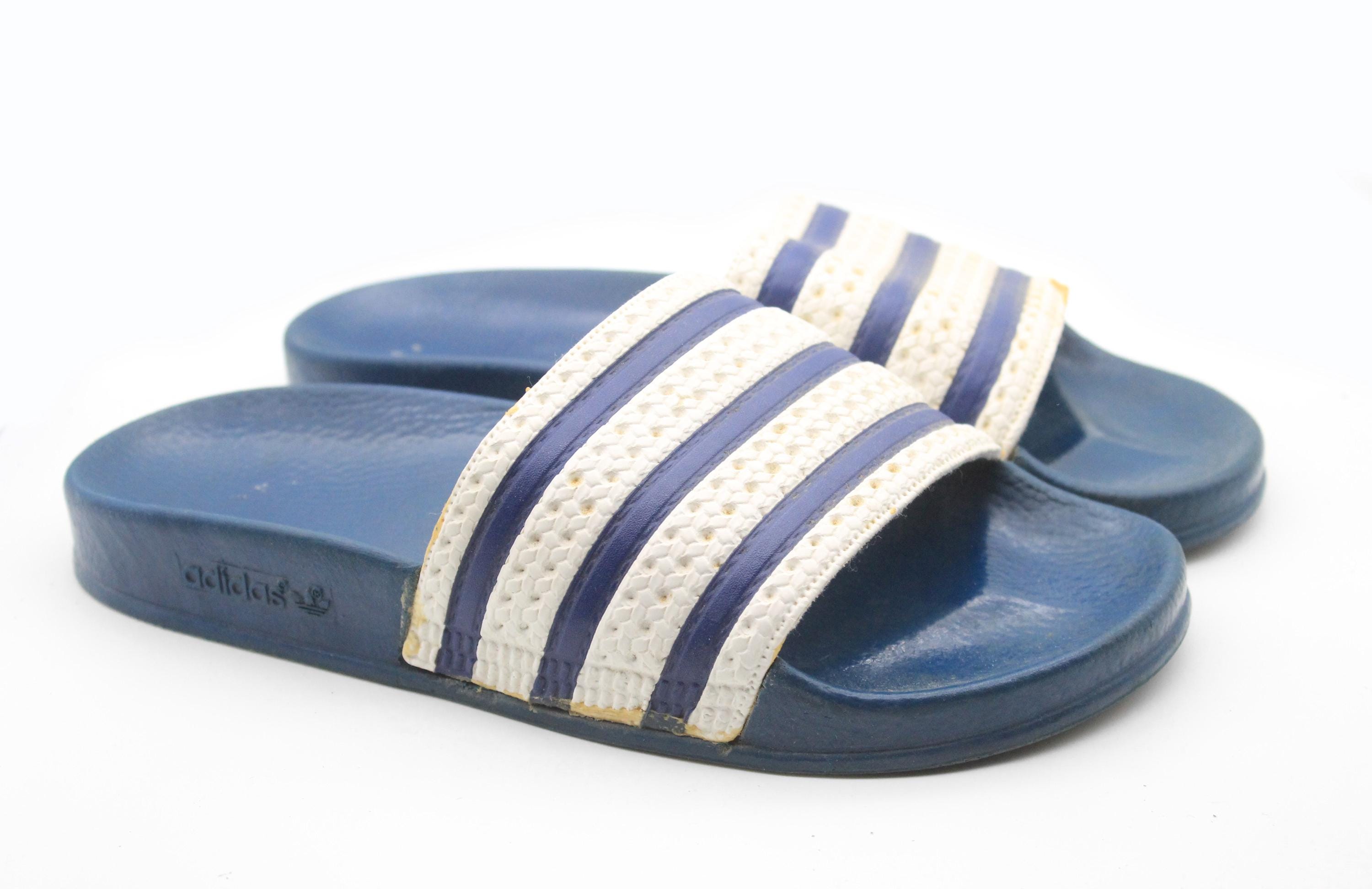 90s Adidas Slides - Etsy Finland