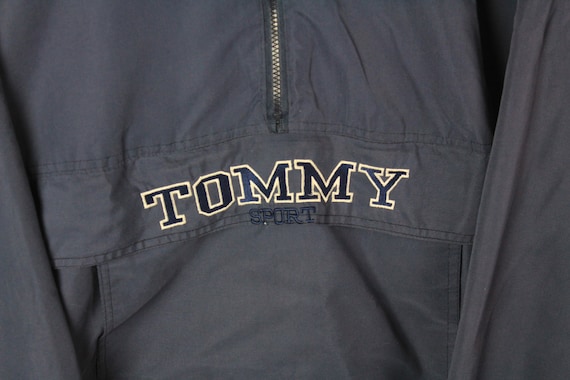 vintage TOMMY Anorak Jacket Hooded Size XL men's … - image 3