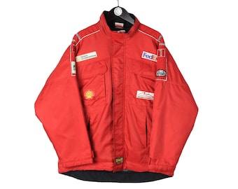 フェラーリ　ブルゾン　ミハイルシューマッハ ヴィンテージ フェラーリ ミハエル シューマッハ チーム ジャケット