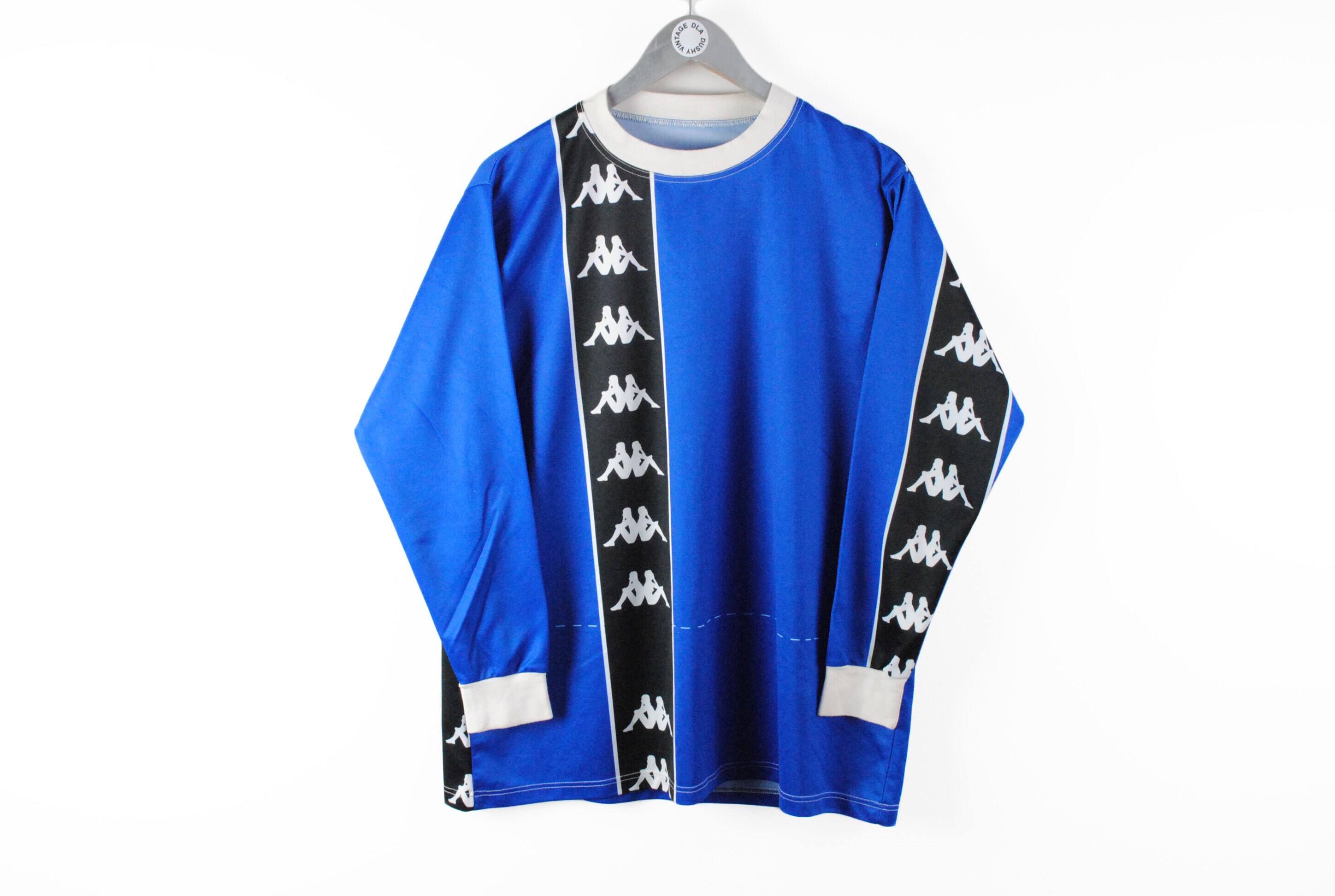 dik naaien Higgins Vintage KAPPA Long Sleeve T-shirt Nylon Sweatshirt Size XS/S - Etsy
