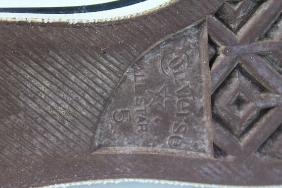 vintage CONVERSE All Star sneakers made in USA au… - image 8