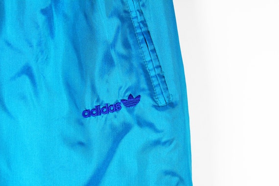 vintage ADIDAS men's Track Pants blue small logo … - image 3