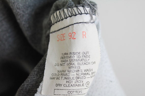 vintage LEVIS 604 Jeans W 36 L 32 authentic gray … - image 4