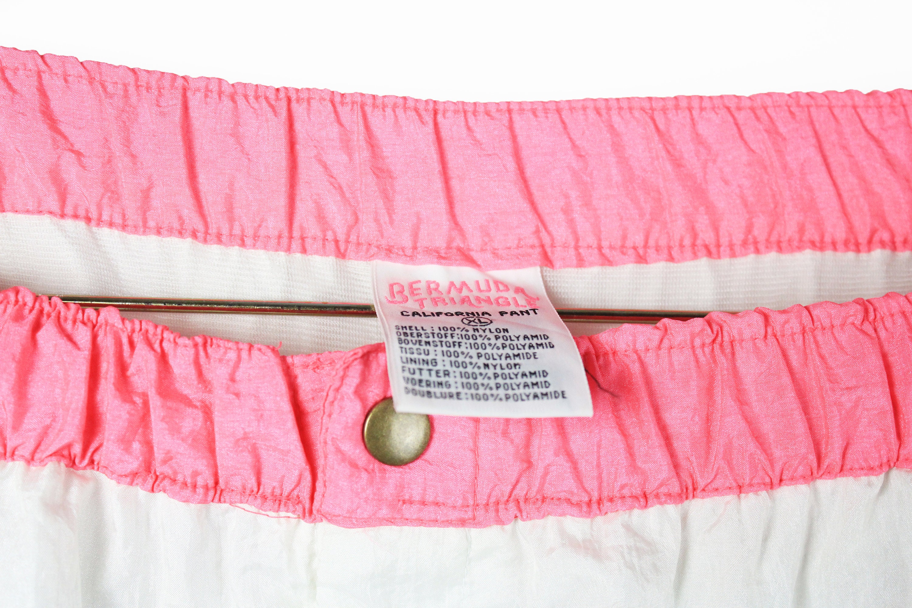Vintage BERMUDA TRIANGLE Track Pants Size XL Authentic Rare