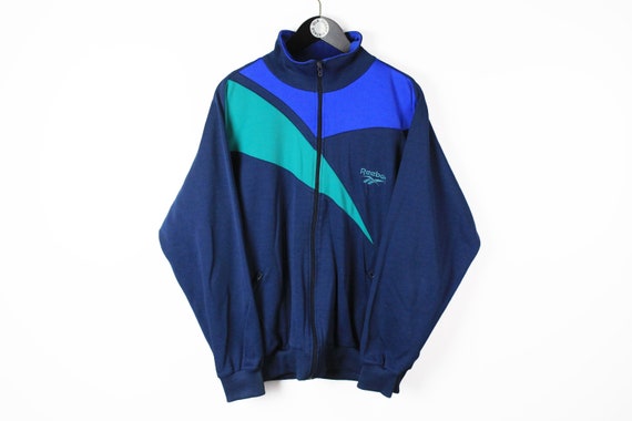 Vintage REEBOK Track Jacket Size XL Big Logo Authentic Rare Vintage REEBOK Track Jacket Size XL Big Logo Authentic Rare