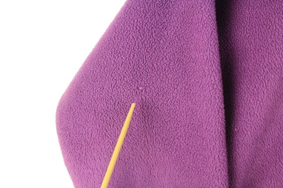 vintage BERGHAUS FLEECE sweater Retro purple men'… - image 8
