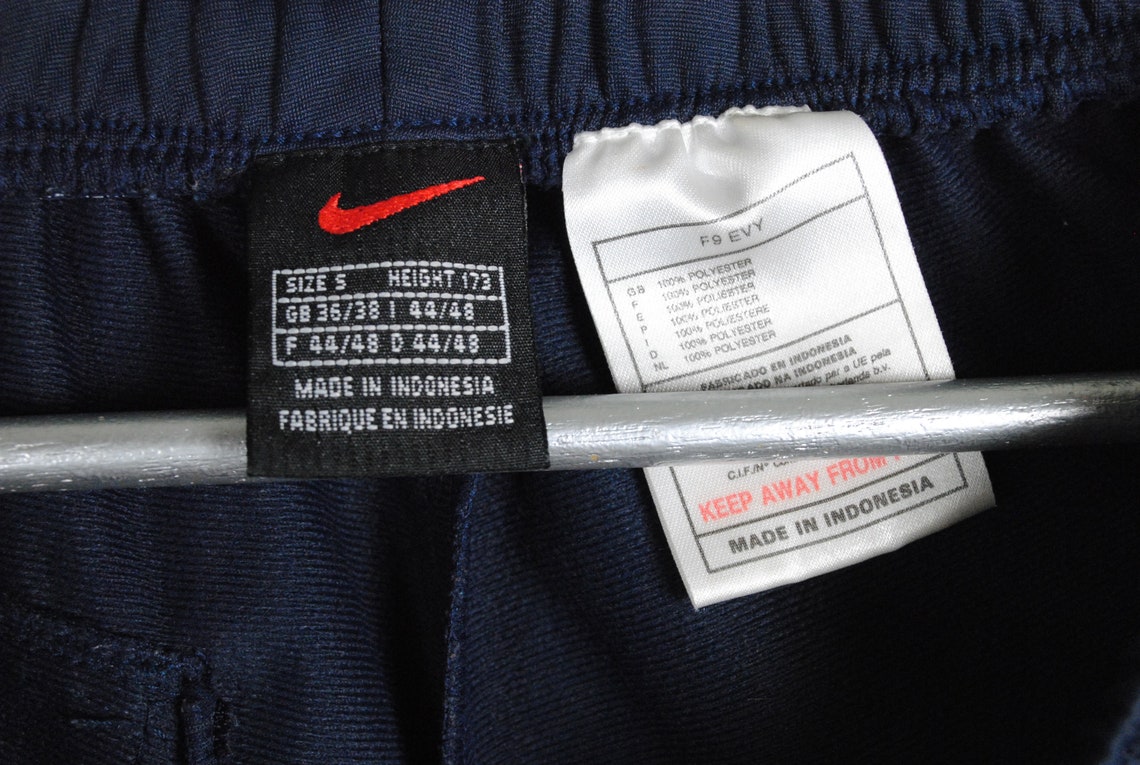 Vintage NIKE tracksuit big logo Size S oversize retro hipster Etsy