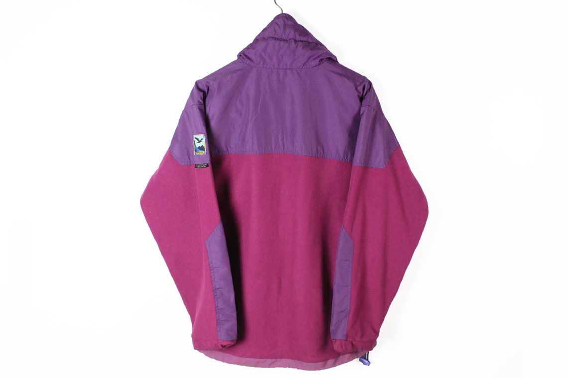 Vintage SALEWA Fleece Sweater 3/4 Zip Men's Size L Pink - Etsy