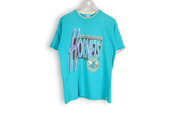 Vintage Charlotte Hornets Short Sleeve T-shirt – Twenty Third Store