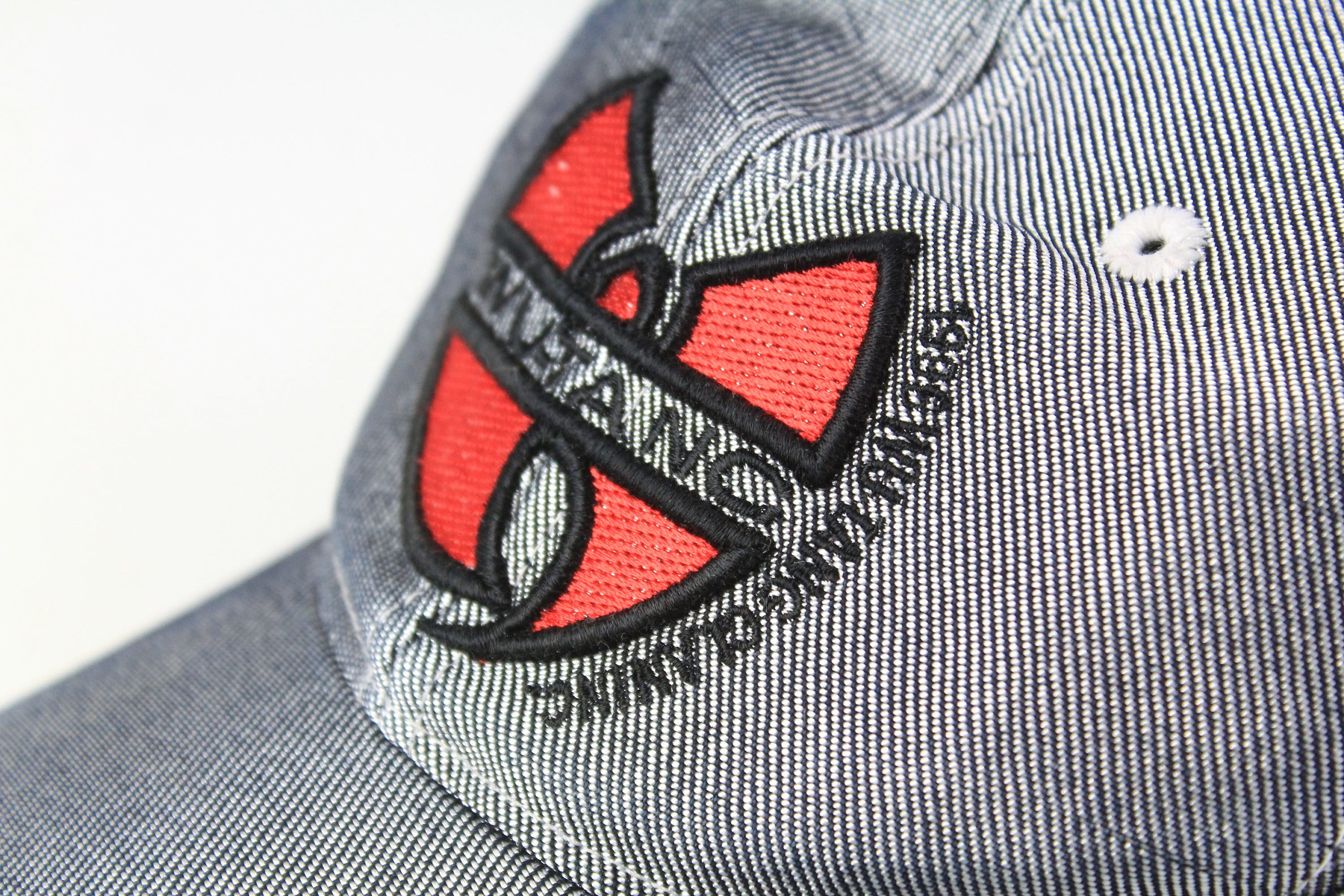 【希少】WU-TANG　6パネルキャップ　90sビンテージ　USA製　7-1/2 Vintage WU TANG CLAN Hat Big Logo Cap Hip Hop Silver Gray Wu