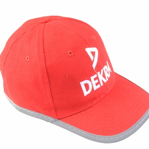 vintage DEKRA Cap One Size red Hat Big logo race F1 team Formula 1 sport style authentic racing Ferrari sponsor unisex cap