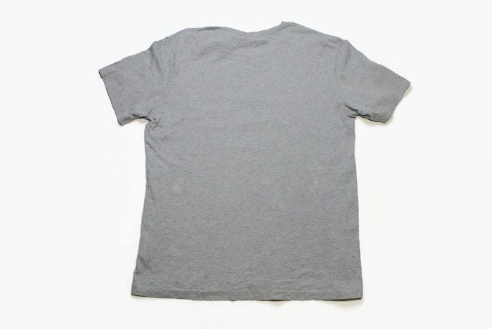 Vintage NIKE big logo authentic T-Shirt gray cotton athletic | Etsy