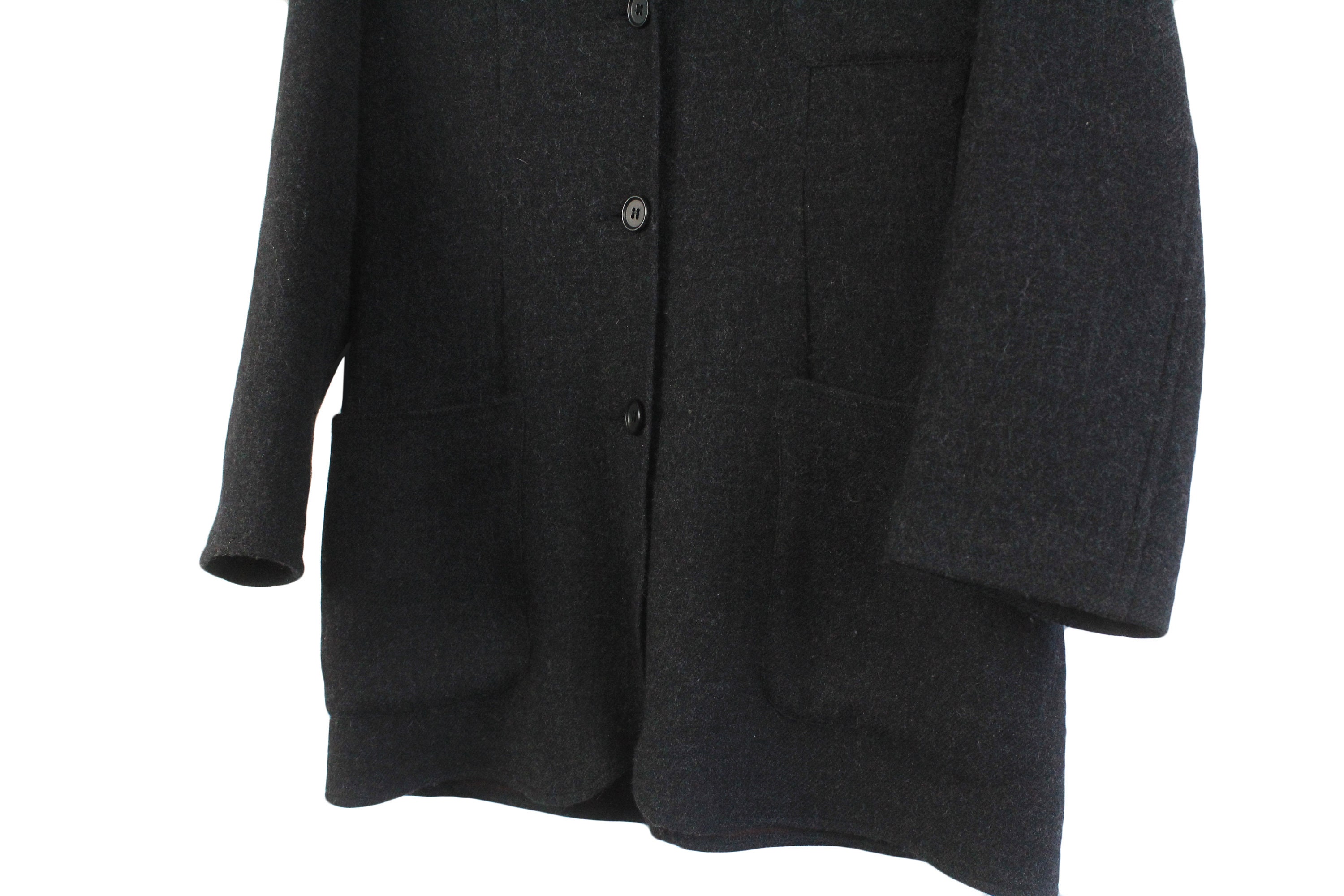Vintage Emporio Armani Coat Jacket Long Sleeve Retro Style Size 40