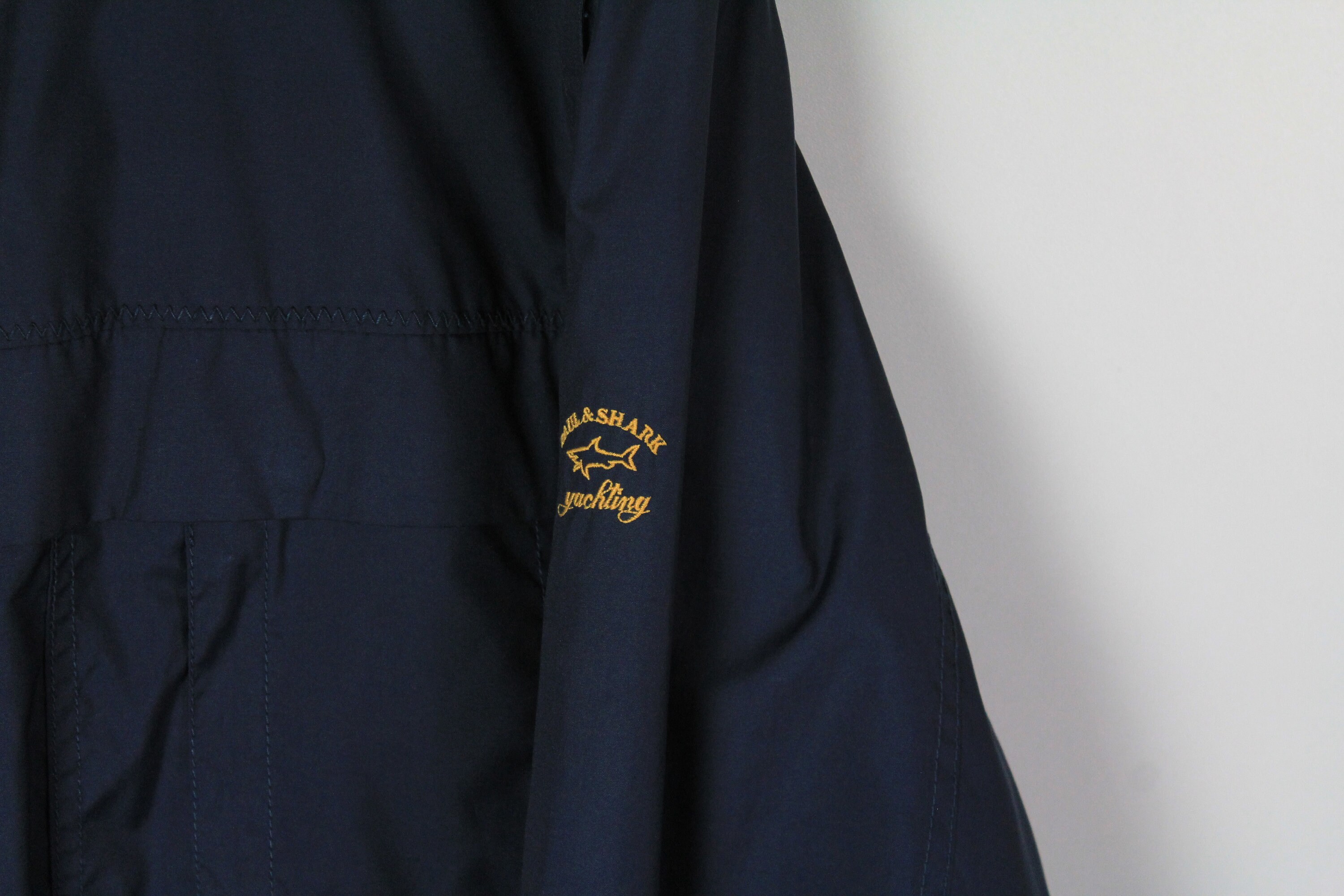 Paul & Shark Yachting ポール&シャーク　ビスコース　コート Vintage PAUL & SHARK Yachting Jacket Size M/L Authentic Navy