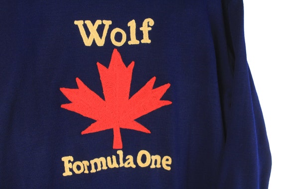 vintage WOLF Formula 1 Team Jacket Size L big log… - image 4