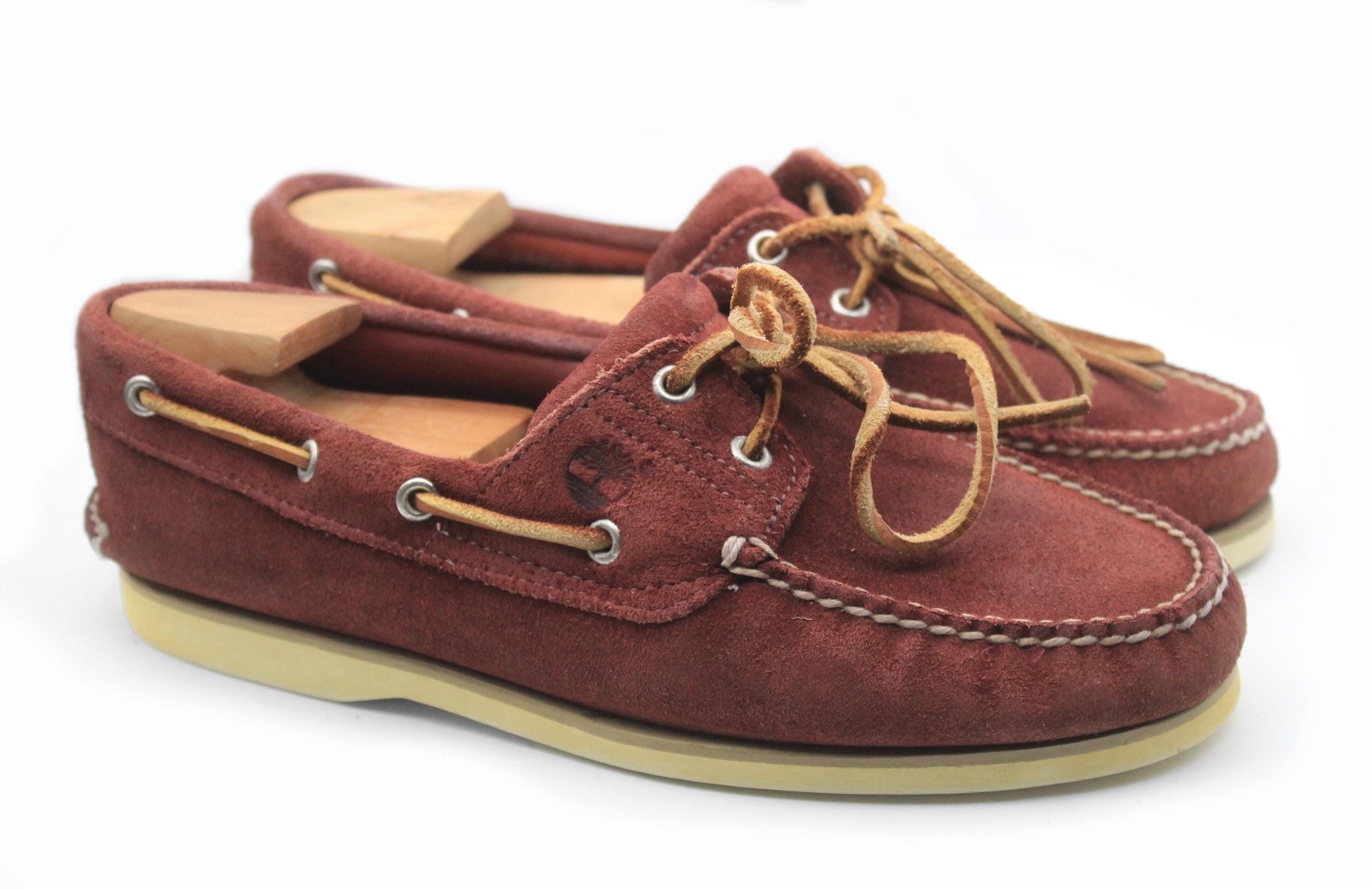 Timberland Authentic Suede Boat Shoes brown size 11.5M Timberland Men main image 4