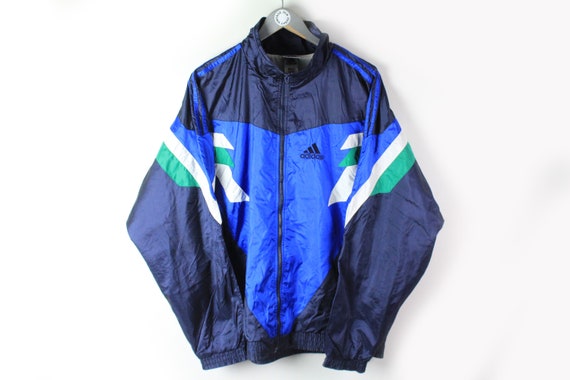 Blue adidas cheap jacket outfit