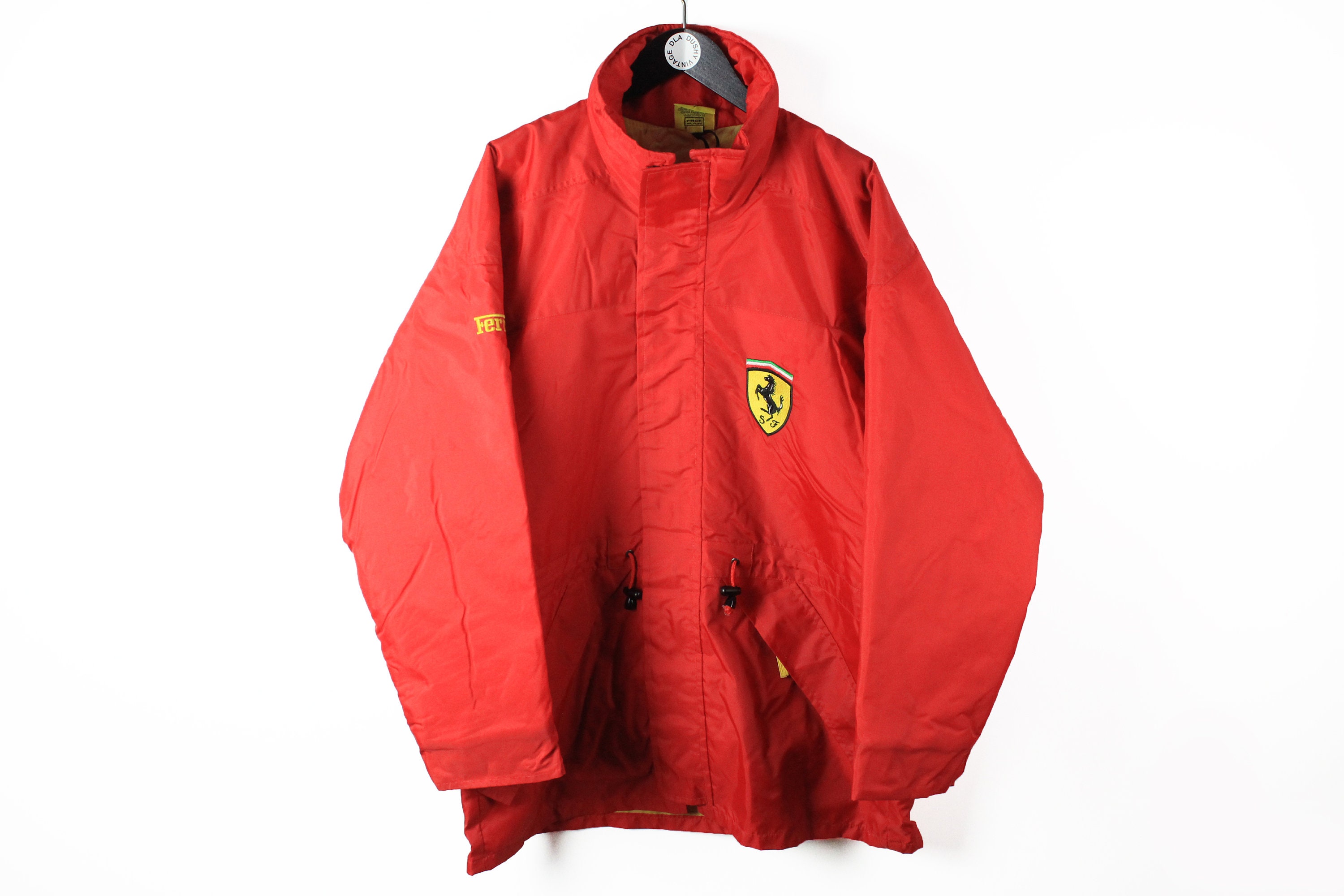 Vintage FERRARI Michael Schumacher Jacket Size XL Red Vintage FERRARI Michael Schumacher Jacket Size XL Red