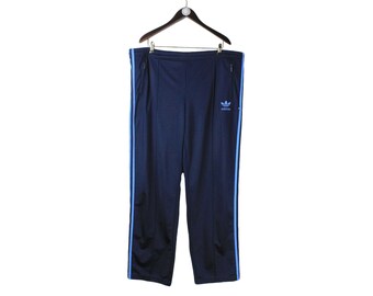 Vintage ADIDAS Men's Track Pants Blue Size M Authentic Sport Trousers Retro  90's Athletic Hype Rave Baggy Fit Basic Wear Classic Clothing -  Canada