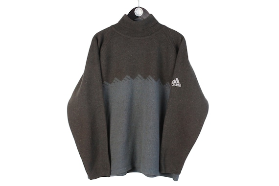 Vintage ADIDAS Turtleneck Sweater 