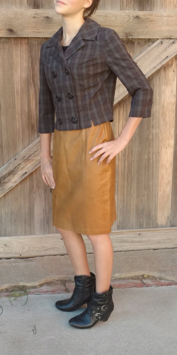1940s Cropped Jacket, Vintage Swiss Dot Blouse, Cr