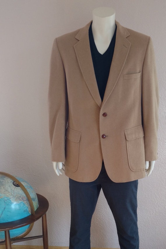 1970s Vintage Camel Hair Sports Coat