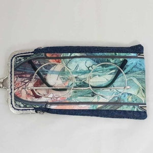 Brillenetui Hartschalenetui Brillenbox Hardcase im Handtaschen-Design, 4,99  €