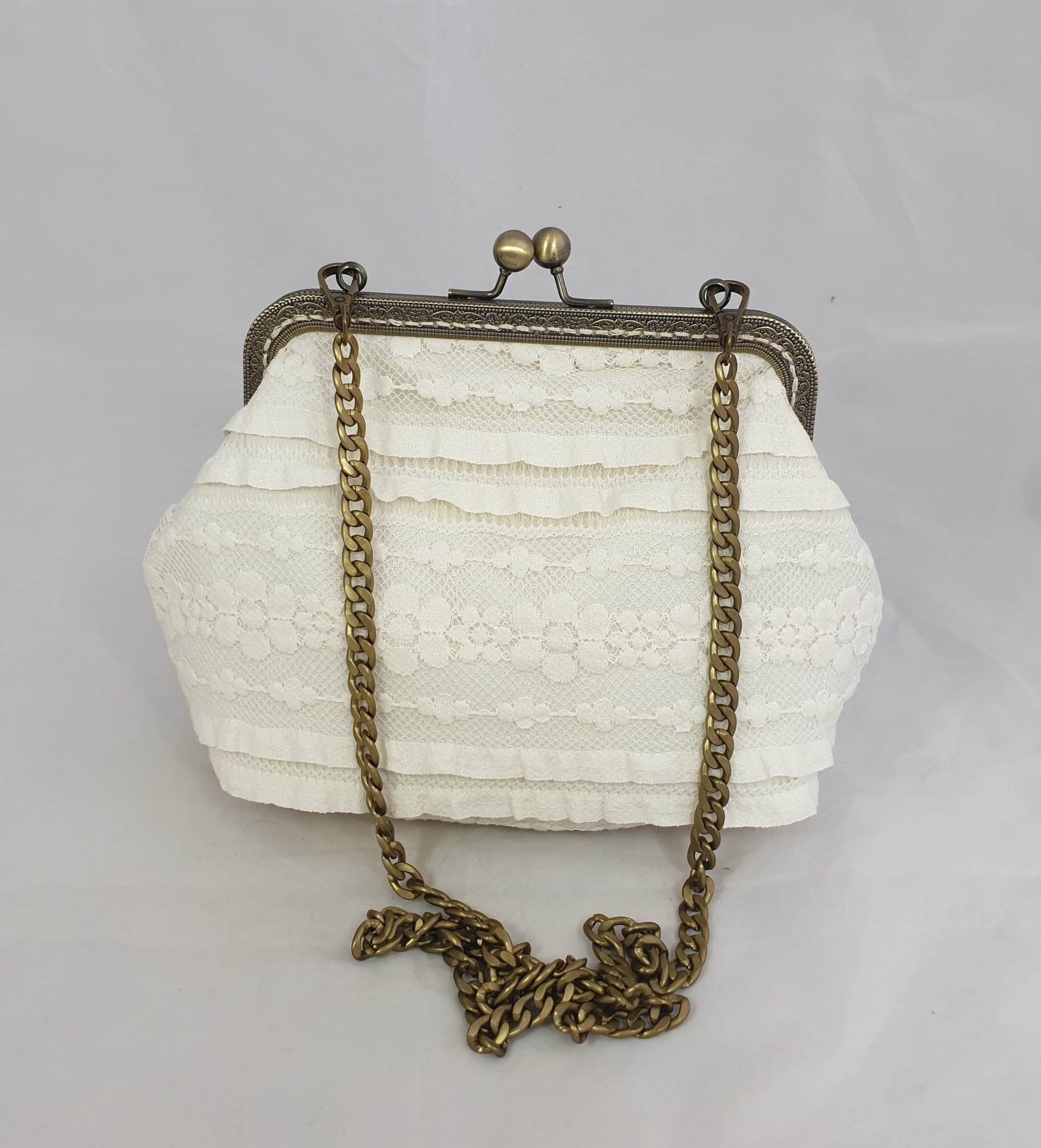 Vintage Lace Purse - Etsy