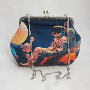 Tasche, Astronaut, Traum, Handtasche,  Bügeltasche vintage