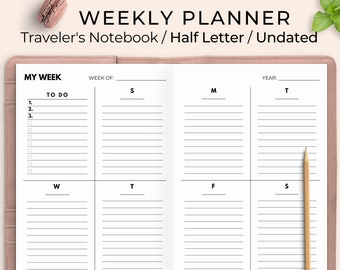 Printable Tn Inserts - Etsy