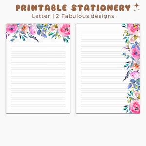 Printable Lined Paper by Kidznote