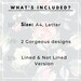 Black and White Printable Stationary, Printable Writing Paper ...