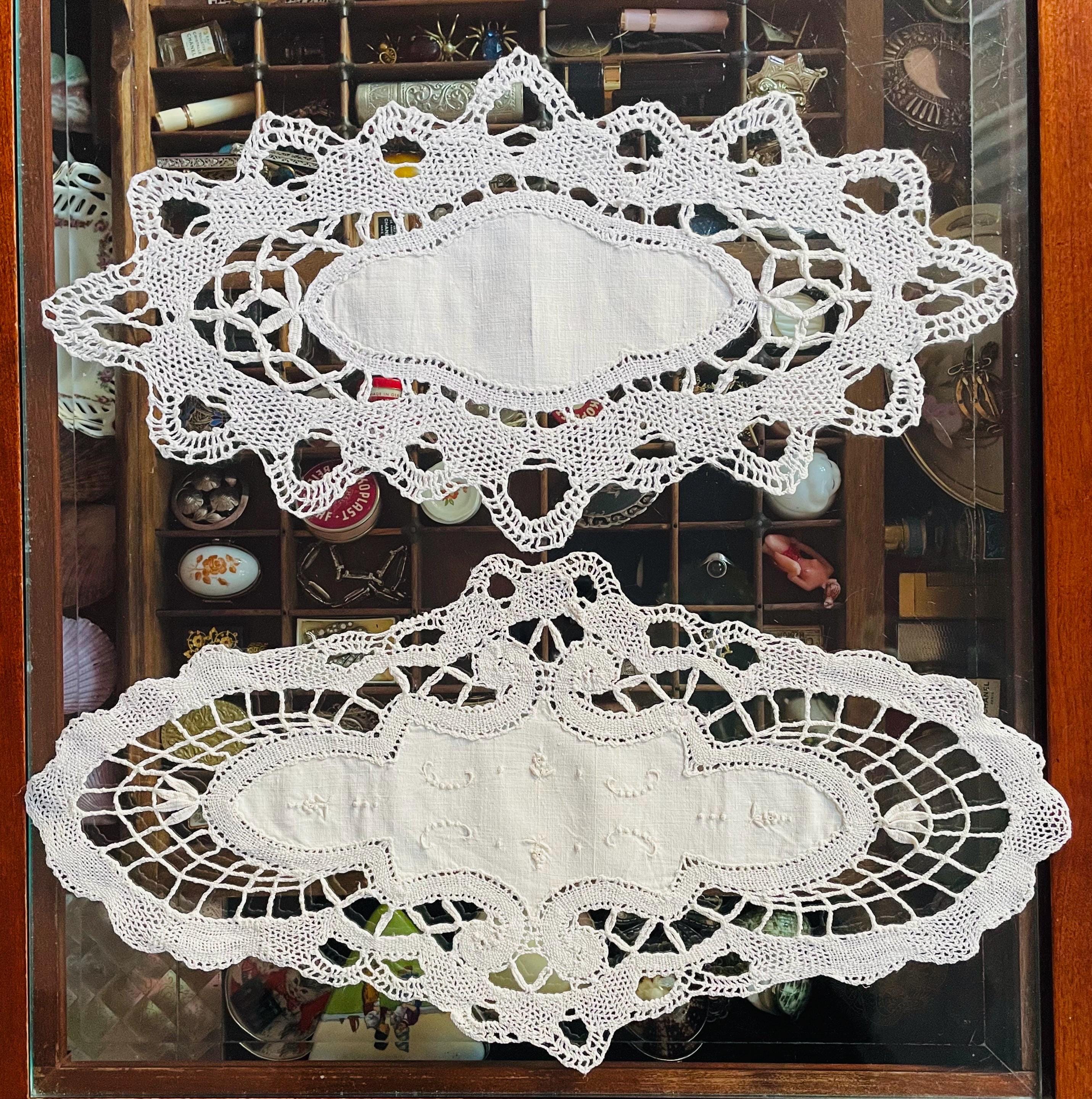 Vintage klöppelspitze - Etsy.de